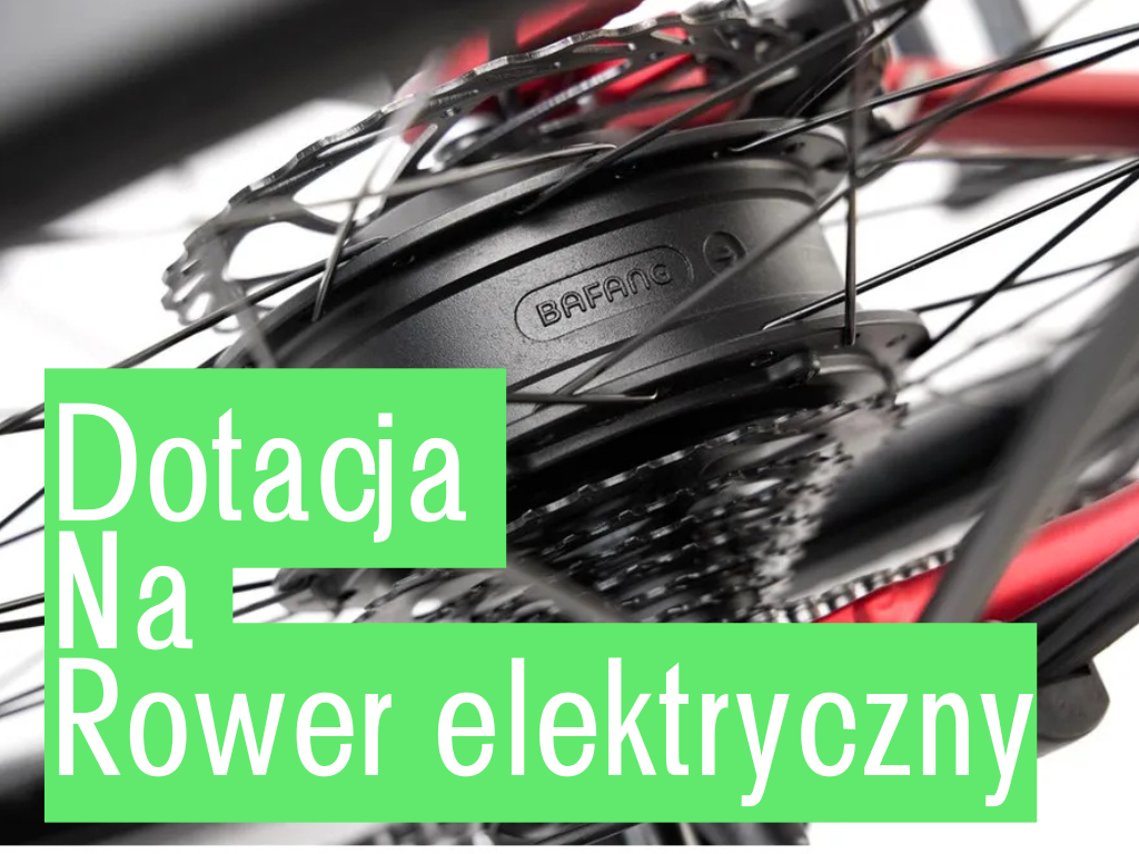 Dotacja na rowery elektryczne